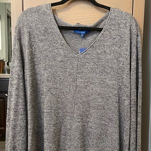 NWT. APT. 9 Marled V Neck Lightweight Sweater | XXL